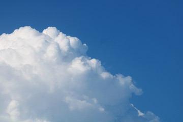 Naklejka na ściany i meble Cloudscape. Sky and cloud. 