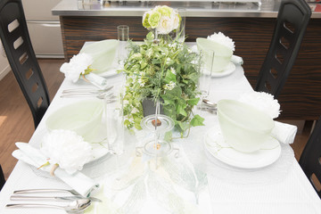 Fototapeta premium テーブルコーディネート
