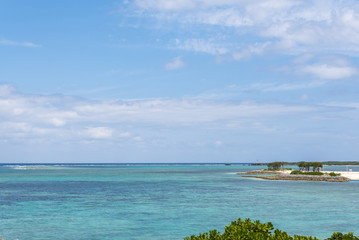 Beautiful ocean view, seascape, Okinawa, Japan