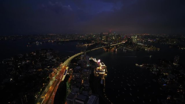Aerial Australia North Sydney April 2018 Night Thunder Storm 30mm 4K Inspire 2 Prores

Aerial video of downtown Sydney and North Sydney in Australia on a storming thunderstorm night.
