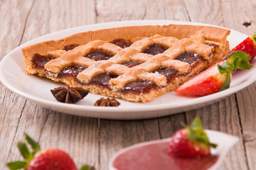 Strawberry Tart. 