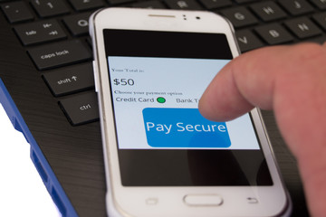 Pay Secure Concept Isolated