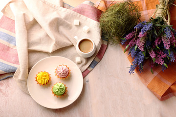 tasty cake basket top view