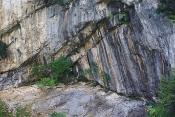 parete di roccia