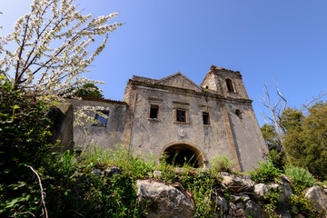 Monastery of Convento Nossa Senhora do Desterro in  Monchique, Algarve, Portugal
