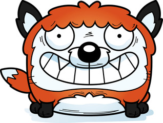 Happy Cartoon Fox
