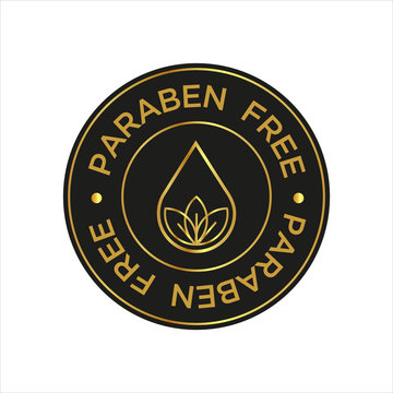 Paraben Free Icon. Isolated vector illustration.