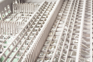 Shelf for washing forks and spoons in the dishwasher