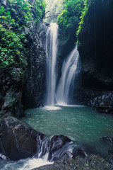 Naklejka premium Beauty with water