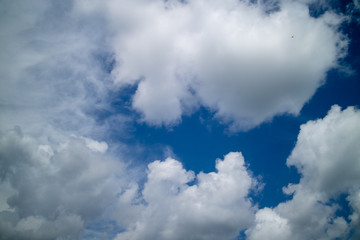 Obraz premium sky with clouds background