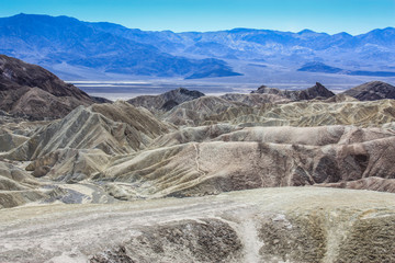 Fototapeta na wymiar Zabriskie point - Death Valley national park