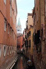 Fototapeta premium Stadtansichten von Venedig.