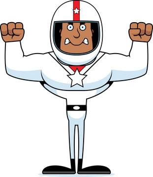 recommend clip art: Cartoon Angry Race Car Driver