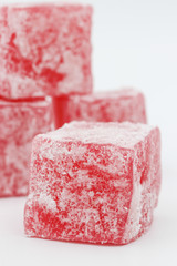 Turkish delight ,lokum, rose aroma