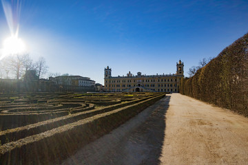 Fototapeta na wymiar fantastic view of the Colorno palace