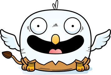 Smiling Cartoon Griffin