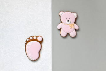 Greeting card for baby celebrations