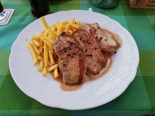 Ein Leckeres Rahmschnitzel