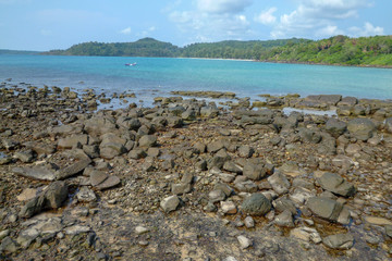 The coast of Koh Kood island