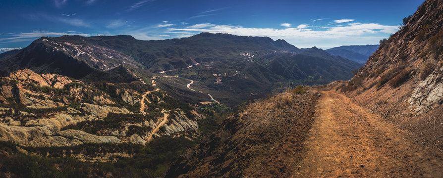 Calabasas Peak Trail Panorama