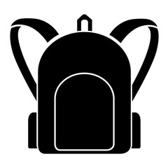 Isolated travel bag icon