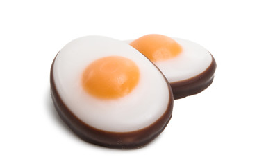 candy egg isolated