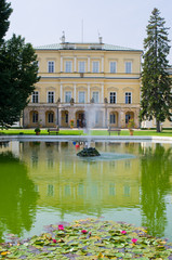 Fototapeta na wymiar Palace of Czartoryski, Pulawy, Poland