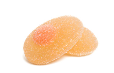 Easter jelly candy isolated