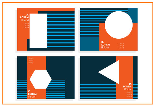 4 Presentation Layouts with Geometric Elements