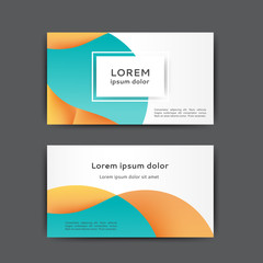 Fototapeta premium Business card template