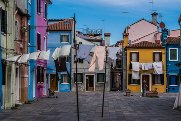 Fototapeta na wymiar Burano, Venedig, Italien