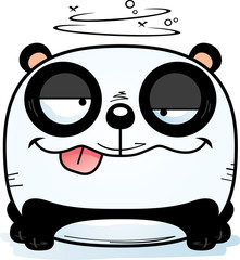 Cartoon Goofy Panda Cub