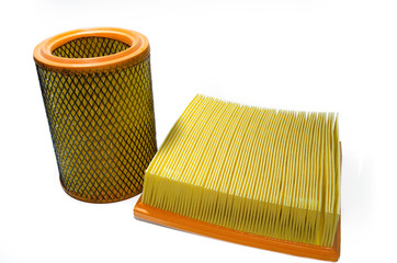 filter into the air cleaner