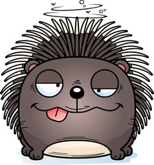 Cartoon Goofy Porcupine