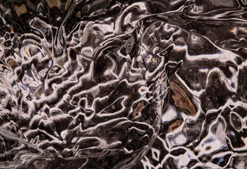 Background texture of a wall of ice