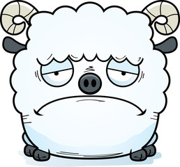 Sad Cartoon Ram