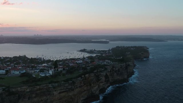Aerial Australia Sydney Watsons Bay April 2018 Sunset 30mm 4K Inspire 2 Prores

Aerial video of Watsons Bay with Sydney in the background during a beautiful sunset.