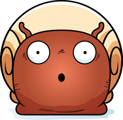 Surprised Little Snail