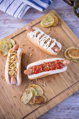 Hot Dogs Perros Calientes Perritos