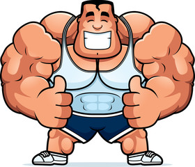 Cartoon Trainer Thumbs Up