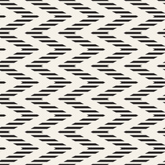 Vector seamless zigzag line pattern. Abstract stylish geometric background. Repeating lattice background
