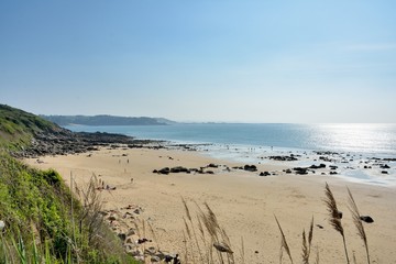 Une des plages de Lannion en Bretagne