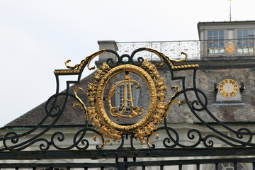 Emblem, Symbol von Clemens August, Kurfürst im 18. Jahrhundert