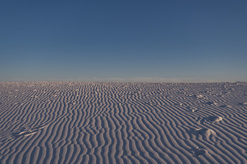 Naklejka premium dunes and sand in desert landscape
