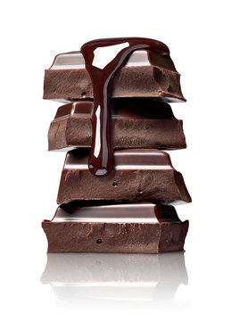 chocolate sweet food dessert stack syrup