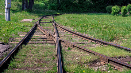 A railway track switch