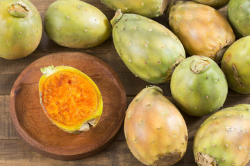 Fruit of the cactus - Opuntia ficus indica