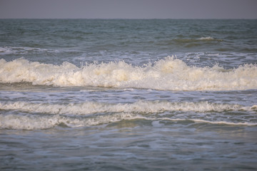 Sea wave on the beach