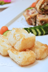 Gaojha is a traditional snack in Yilan, Taiwan