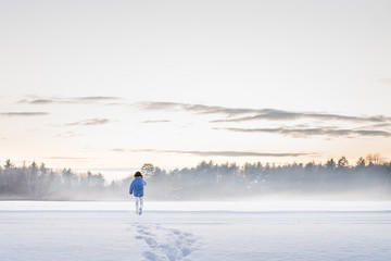 Girl in Winter